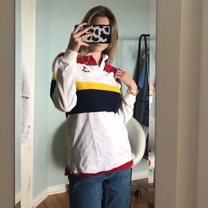 VINTAGE POLO RUGBY SWEATER